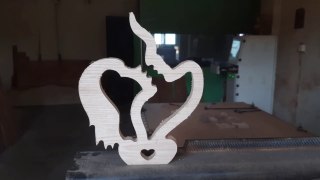 Love For Eachothers A very beautiful romantic scene is created through CNC machine
