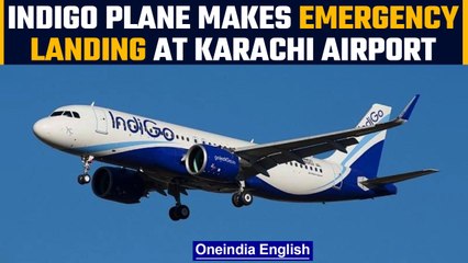 Download Video: Indigo flight from Sharjah to Hyderabad makes precautionary landing at Karachi airport | *News