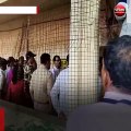 शाजापुर (मप्र): प्रत्याशियों की उपस्थिति में इवीएम के स्ट्रांग रूम को खोला गया