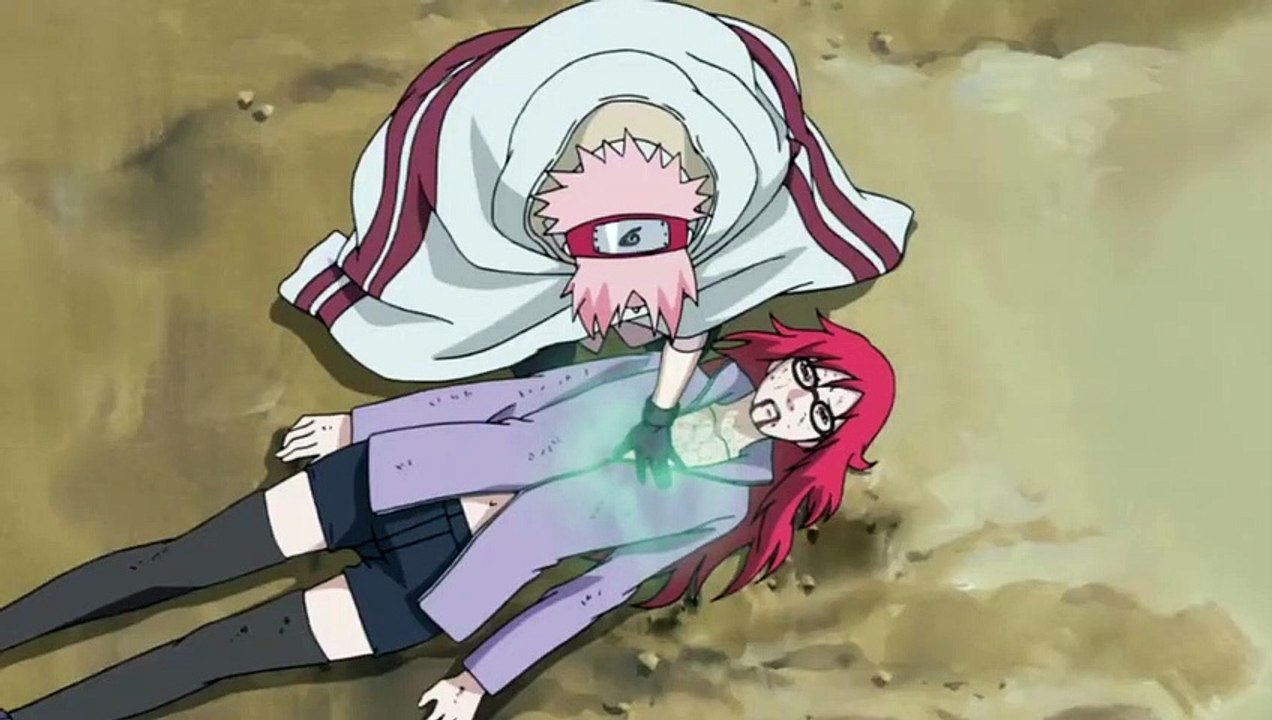 Sasuke prepares to finish off Kakashi with his Chidori Sharp Spear English Dub