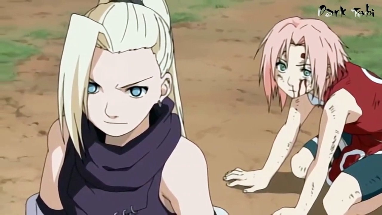 Sakura cuts her own hair to fight the Zaku Abumi, the cursed Heaven engulf sasuke English Dub