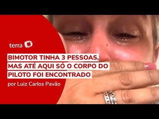 “Eu não vou desistir de procurar o meu filho”, diz mãe de copiloto desaparecido