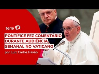 Papa pede que pais não condenem filhos por orientação sexual