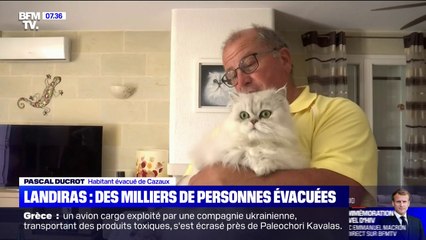 Descargar video: Des milliers de personnes évacuées face à l'incendie de Landiras en Gironde