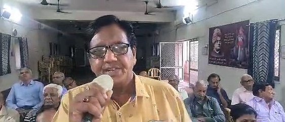 शहर की समस्याओं पर वरिष्ठ नागरिकों का छलका दर्द