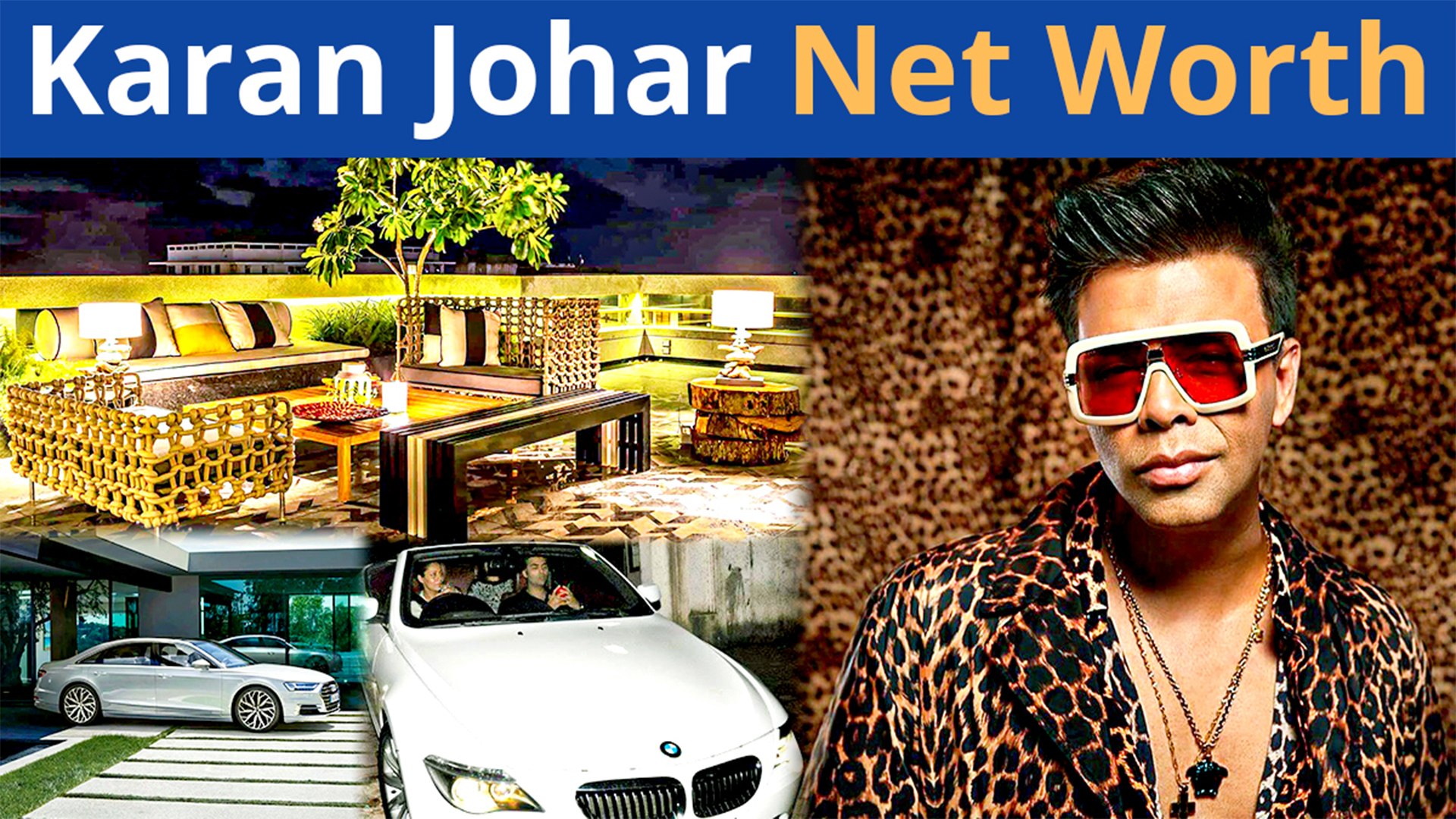 ⁣Karan Johar's Net Worth, Yearly Income, Expensive Cars & House