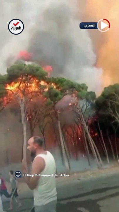موجة الحر الشديدة تشعل الحرائق في المغرب.. وإجلاء ألف أسرة