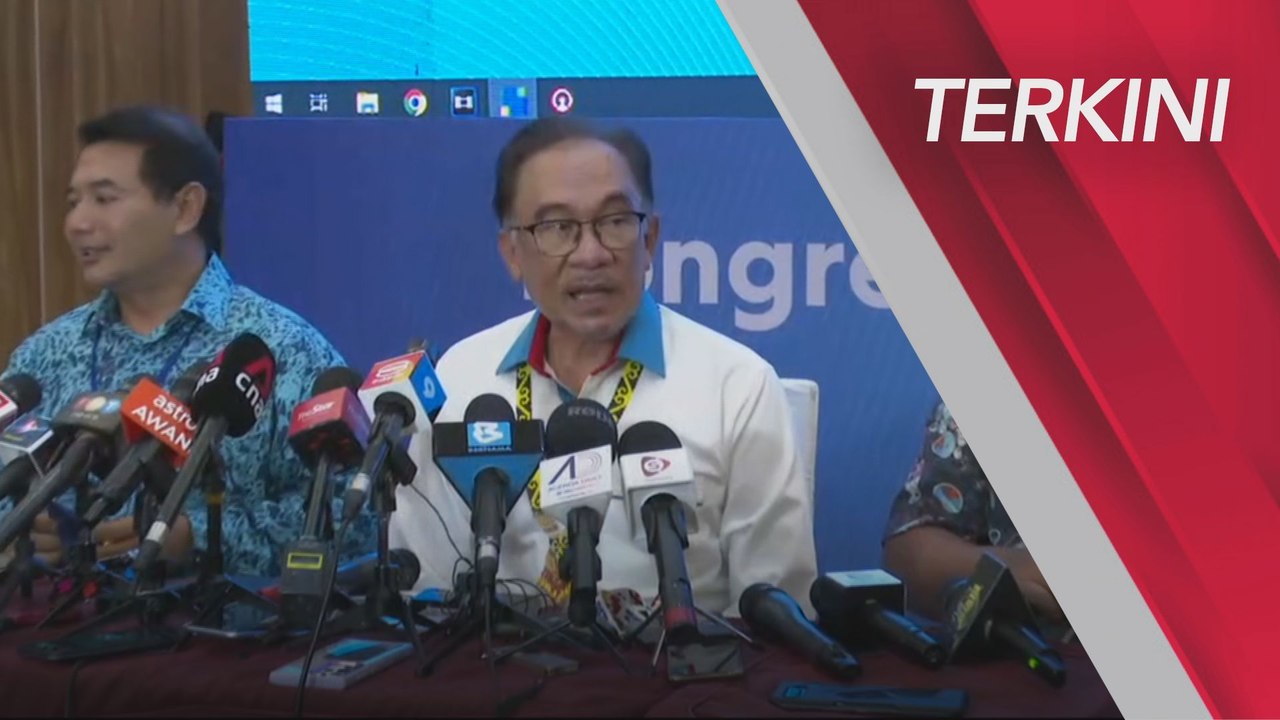 [TERKINI] Sidang media Kongres Nasional Keadilan ke-16