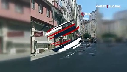 İlginç anlar: Eşinin tutuklandığını öğrendi, eşyalarını camdan attı