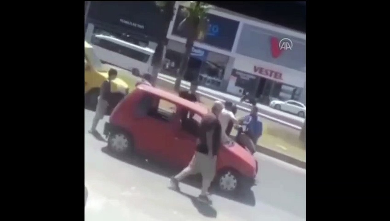 Trafikteki kündeci serbest kaldı
