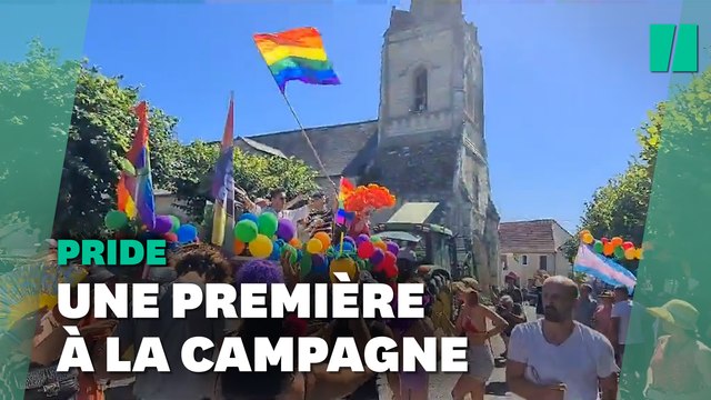 Ces images de la première Pride des campagnes dans la Vienne font chaud au cœur