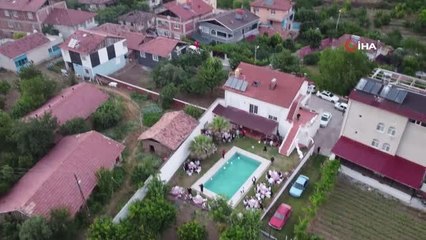 Amerikalı geline Amasyalılardan Türk usulü düğün