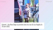 Lily-Rose Depp : crop-top noir et ventre à l'air, la fille de Vanessa Paradis et Johnny Depp fait une apparition surprise