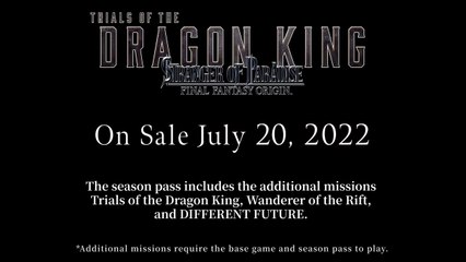Stranger of Paradise Final Fantasy Origin Trials of the Dragon King PS