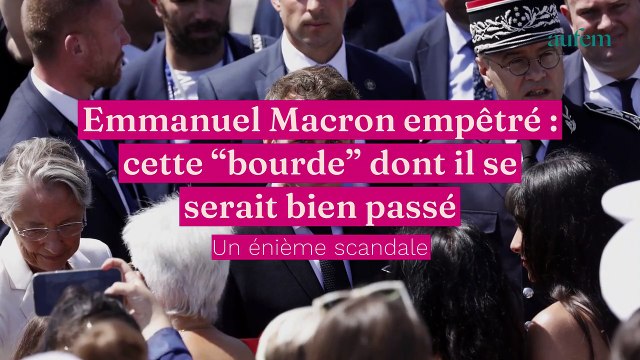 Emmanuel Macron empêtré : cette “bourde” dont il se serait bien passé
