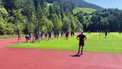 NUFC in Austria: Newcastle United players train