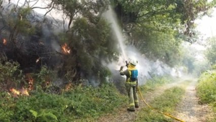 Otra jornada de calor y lucha contra los incendios