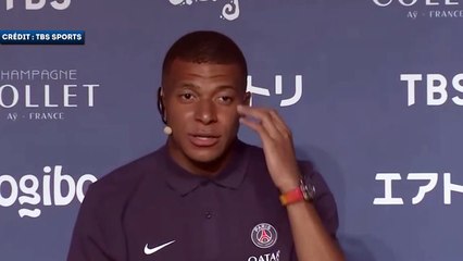 PSG : Les mots de Kylian Mbappé envers ses fans japonais