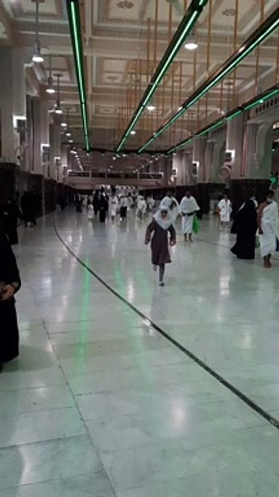 So Beutiful and Spiritual | Running in Mataf Area During Sae Process Between Safa Marwa in Baitullah