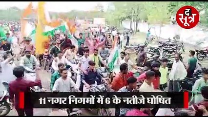 MP: 1 सीट पर जीत और 2 सीट पर बढ़त में ही पीसीसी में जश्न, कांग्रेस ने नतीजों को बताया कमलनाथ की आंधी