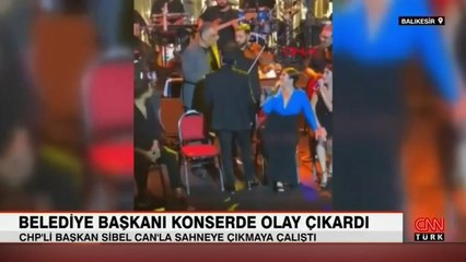 Belediye Başkanı, Sibel Can konserinde olay çıkardı