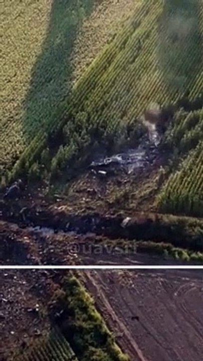 В Греции разбился украинский самолет Ан-12 | У Греції розбився український літак Ан-12