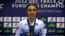 #EuroTrack22 Jun/U23 |Luca Giami interview