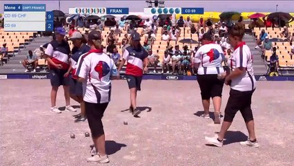 CHPT DE FRANCE TRIP FEMININ - CHALON/SAONE 2022 - 1/2 CD69 VS CD69