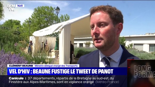 Aberrant, abject, indécent : Clément Beaune fustige Mathilde Panot après son tweet polémique sur le Vel d'Hiv