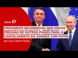 'Coincidência ou não, parte das tropas deixaram a fronteira', diz Bolsonaro após encontro com Putin