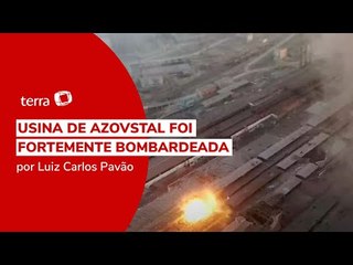 Vídeo mostra impressionante destruição de fábrica na Ucrânia