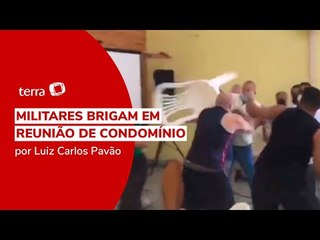 Reunião em condomínio de militares na grande BH termina em pancadaria