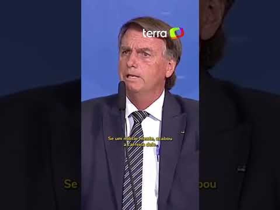 Bolsonaro comete ato falho e chama a si mesmo de mentiroso #shorts