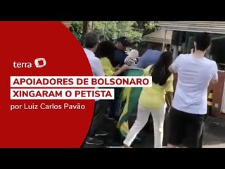 Carro de Lula é cercado por bolsonaristas em condomínio de Campinas