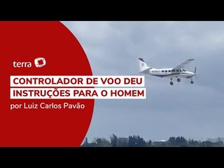 Passageiro sem nenhuma experiência de voo pousa avião após piloto passar mal