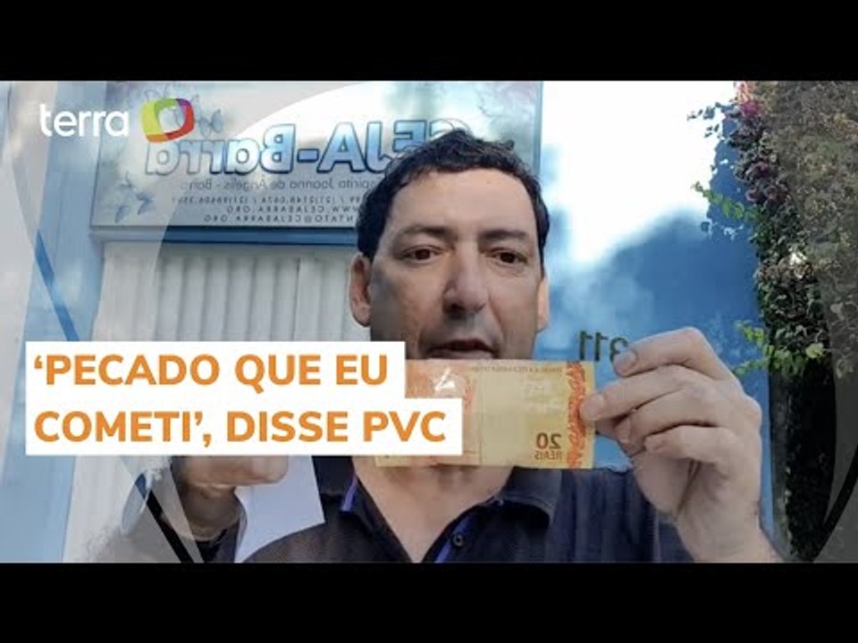 PVC faz doação para instituição de caridade após rasgar dinheiro ao vivo