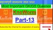 most important general knowledge question part 13