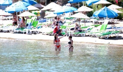 Bodrum'da tatil devam ediyor