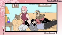 A cosy day at home - Sakura and Sasuke [SasuSaku] Doujinshi
