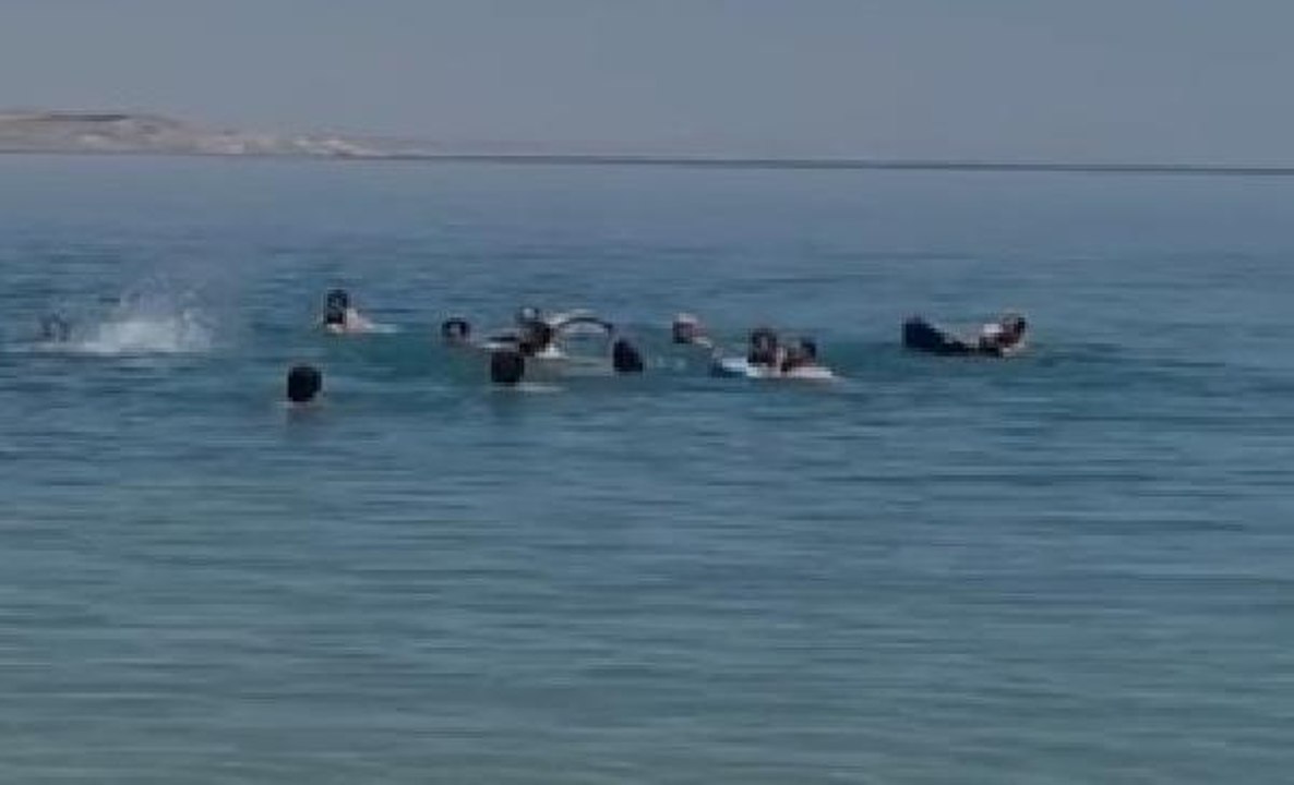 SERİNLEMEK İÇİN GİRDİĞİ BARAJ GÖLÜNDE BOĞULDU