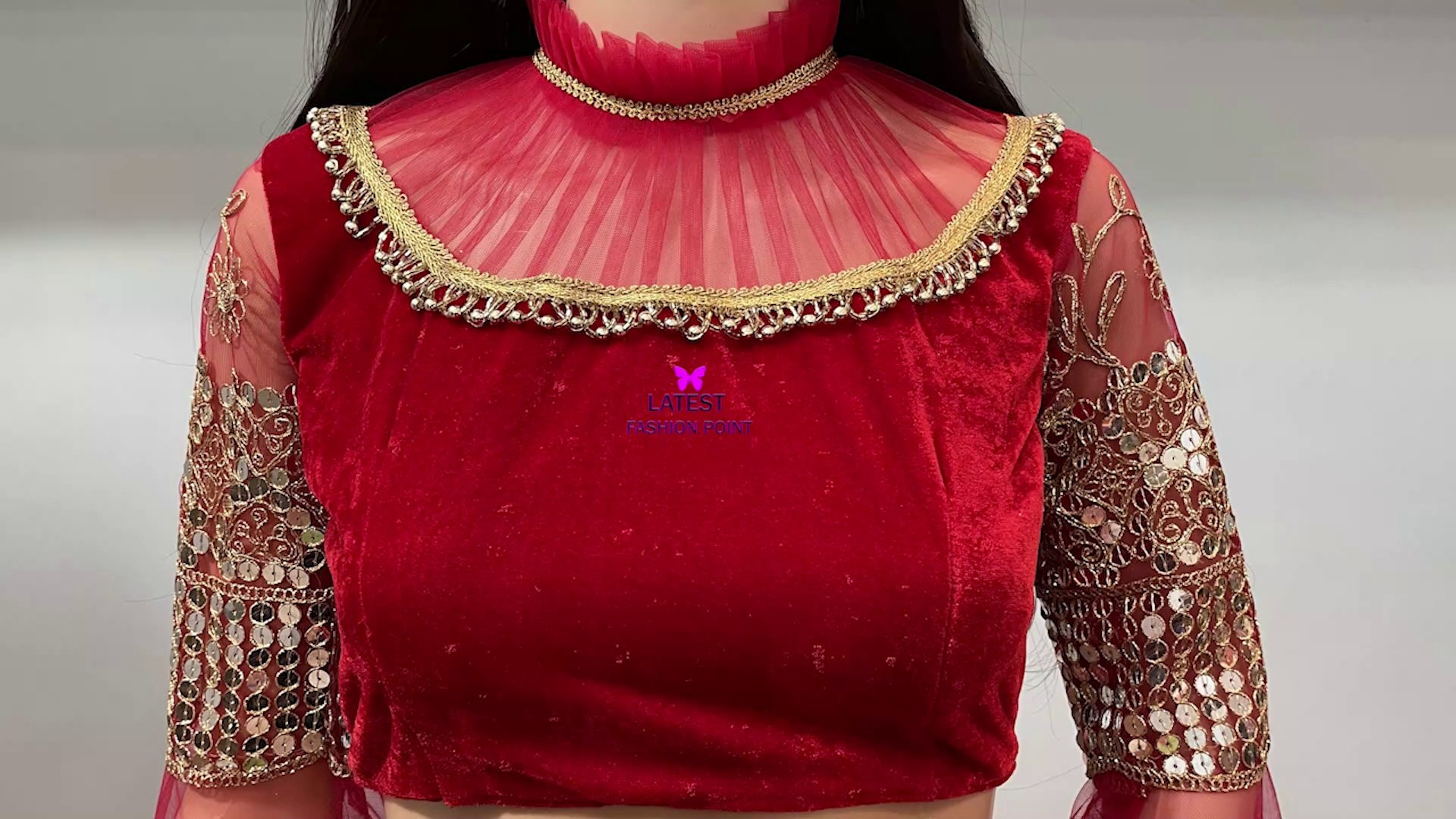 Model blouse design wale blouse ki back neck cutting and stitching ||  latest fashion point - video Dailymotion