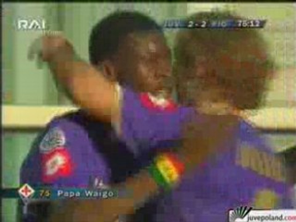 JUVENTUS 2 - 2 A.C.F FIORENTINA ( Série A )