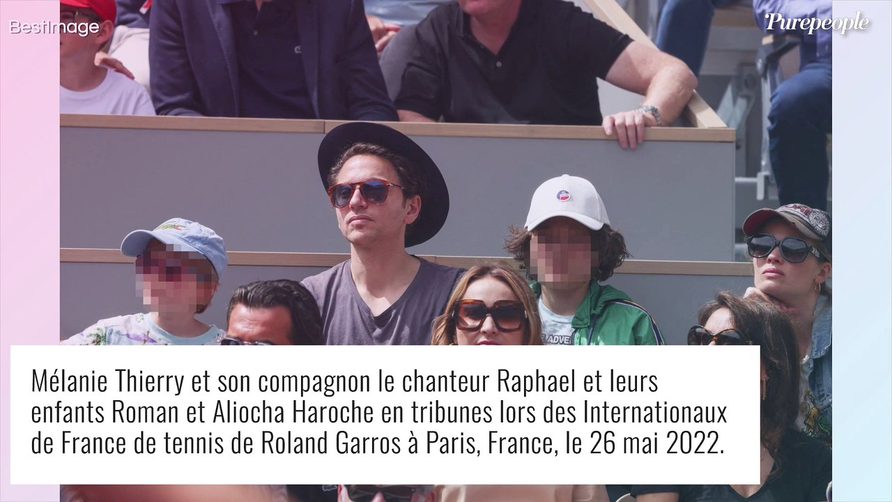 Mélanie Thierry et Raphaël : Leur fils aîné Roman, a hérité de la chevelure de son papa, et de leur fibre artistique