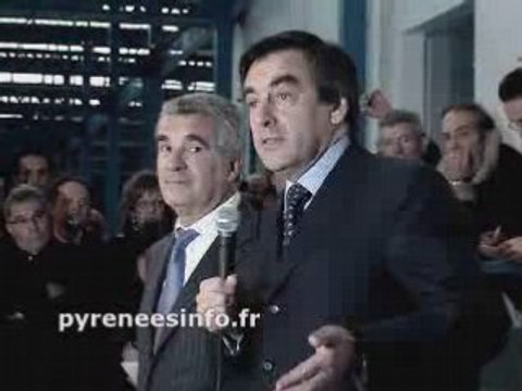 François Fillon - Visite à Tarbes