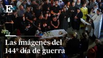 Ucrania: Un centenar de personas acuden al funeral de la pequeña Liza | EL PAÍS