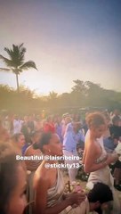 Joakim Noah s'est marié en famille.