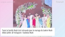 Mariage de Joakim Noah : Belle photo de la famille réunie autour de Yannick Noah et ses ex-femmes