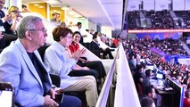 Meral Akşener ve Mansur Yavaş, Türkiye-Sırbistan maçını birlikte izledi