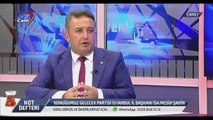 Gelecek Partisi İstanbul İl Başkanı: Partimizin cumhurbaşkanı adayı doğal olarak Ahmet Davutoğlu'dur