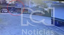 Exclusivo: imágenes del momento en que hombres armados atacan a policías en Antioquia